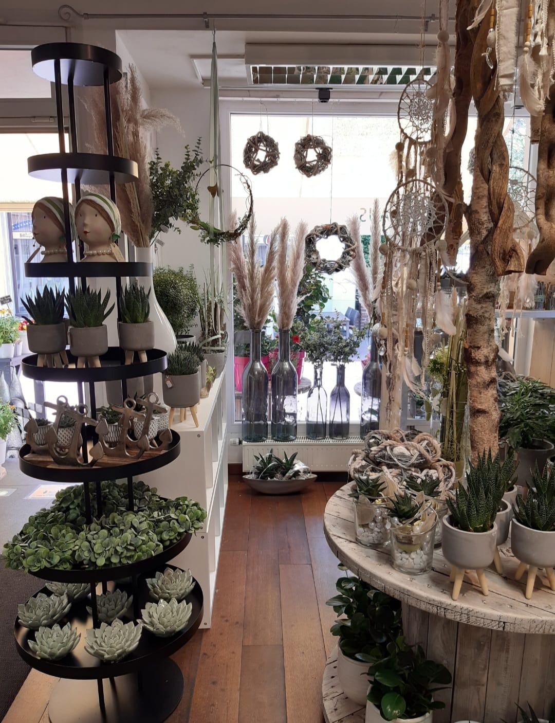 Sortiment im Schaufenster